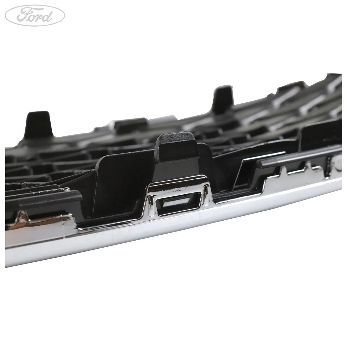 Ford Focus 14-19 Parrilla Radiador Barra Superior Cromada 1875314 - Image 5