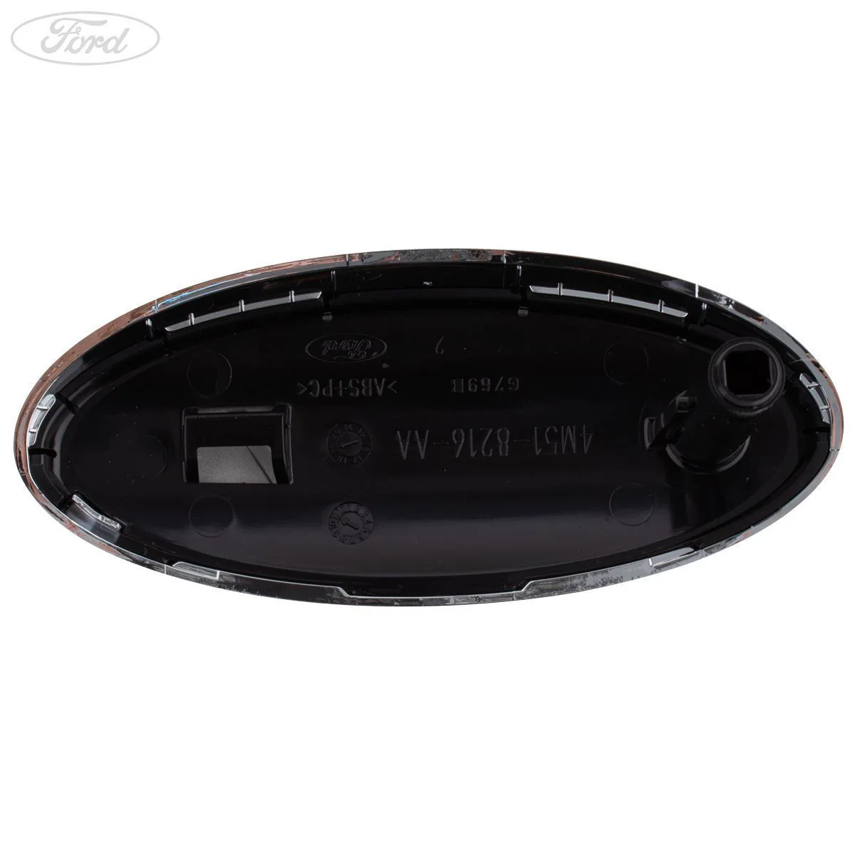 Ford Focus/C-MAX Emblema Rejilla Frontal Insignia Negra 1360719 - Image 6