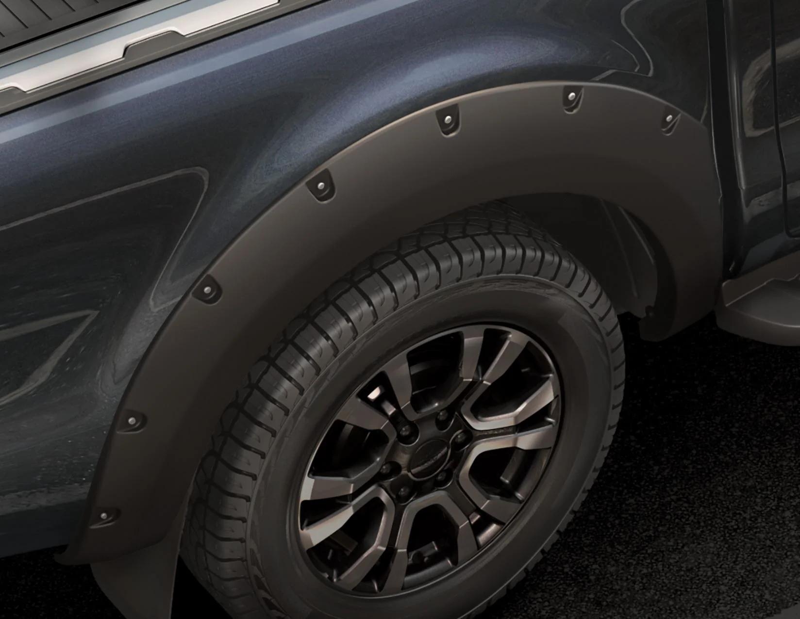 Ford Ranger 02/2019-06/2022 EGR* Bordes de guardabarros delanteras y traseras - Image 3
