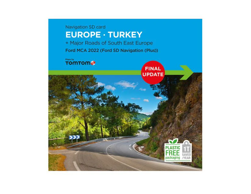 Galaxy TomTom* Actualización de mapas con accesorio desde 09/2010 hasta 04/2015