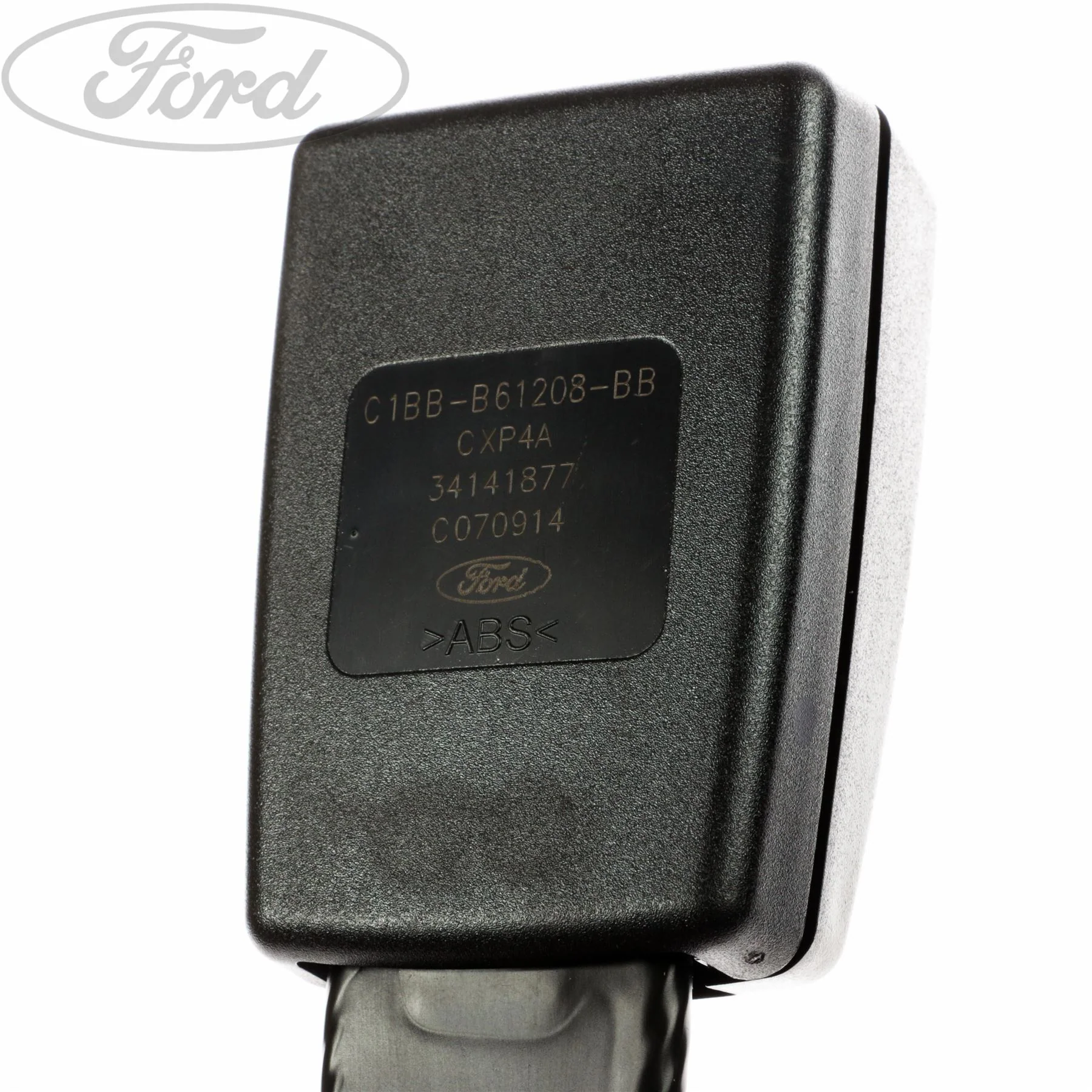 Hebilla para cinturón de seguridad del asiento delantero O/S (lado del pasajero) original para Ford Fiesta 2012- 1802351 - Image 2