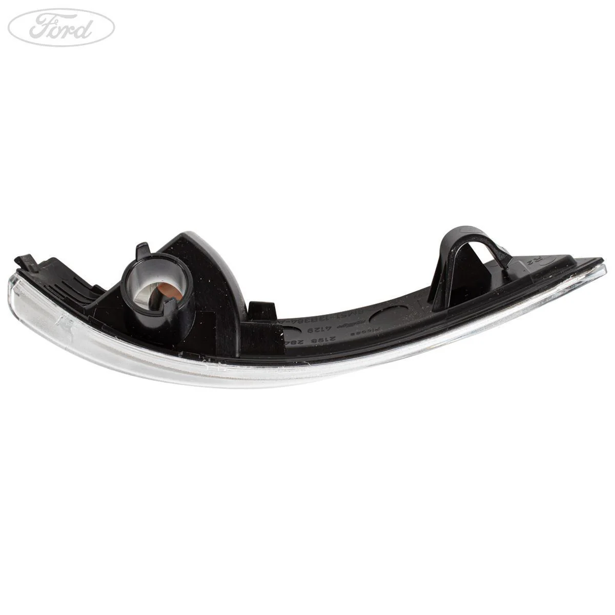 Indicador luminoso de la carcasa del espejo retrovisor lateral delantero derecho O/S (lado del pasajero) original Ford 1538489 - Image 4