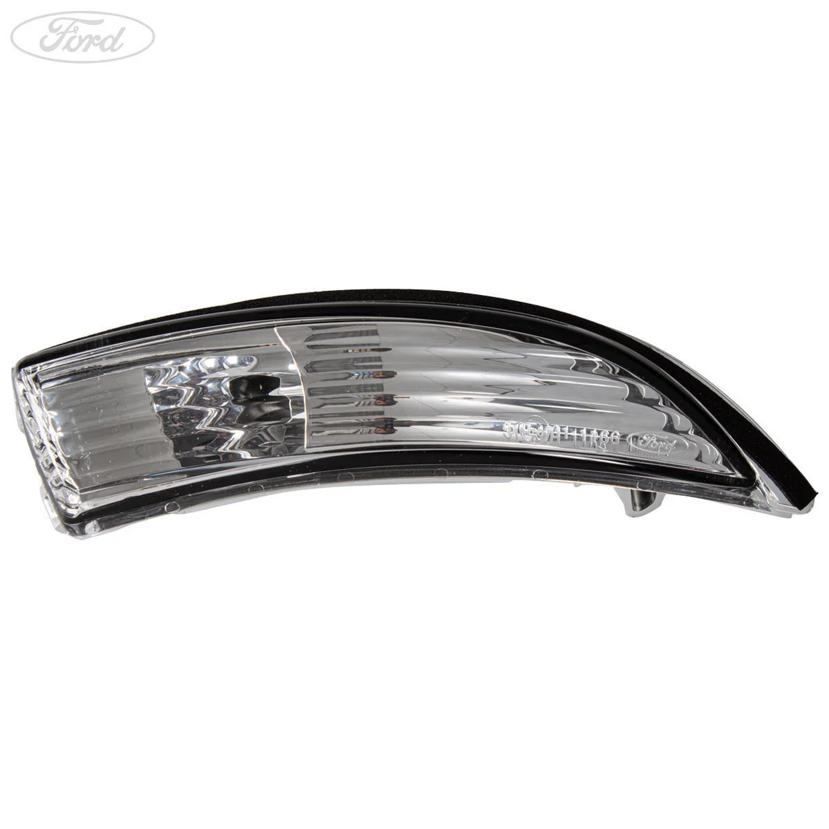 Indicador luminoso de la carcasa del espejo retrovisor lateral delantero O/S (lado del pasajero) original para Ford Fiesta 1748314 - Image 3