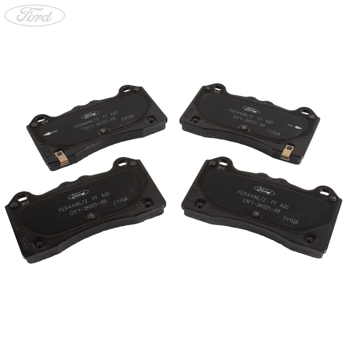 Juego de pastillas de freno del eje delantero originales para Ford Focus RS 2016-2019 2003984 - Image 2
