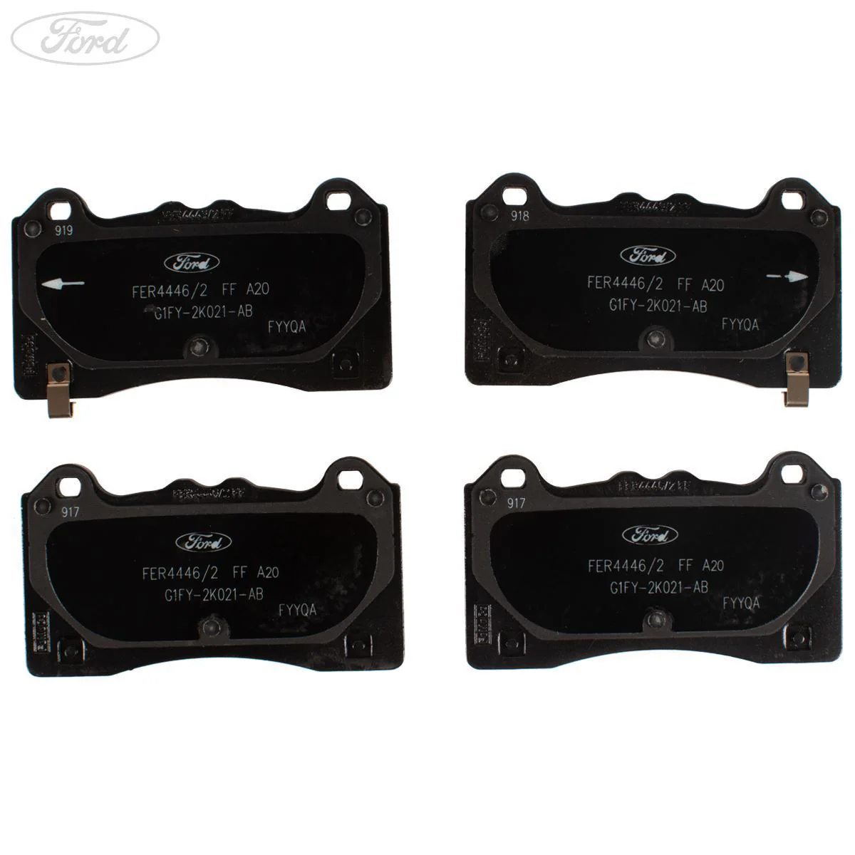 Juego de pastillas de freno del eje delantero originales para Ford Focus RS 2016-2019 2003984 - Image 4