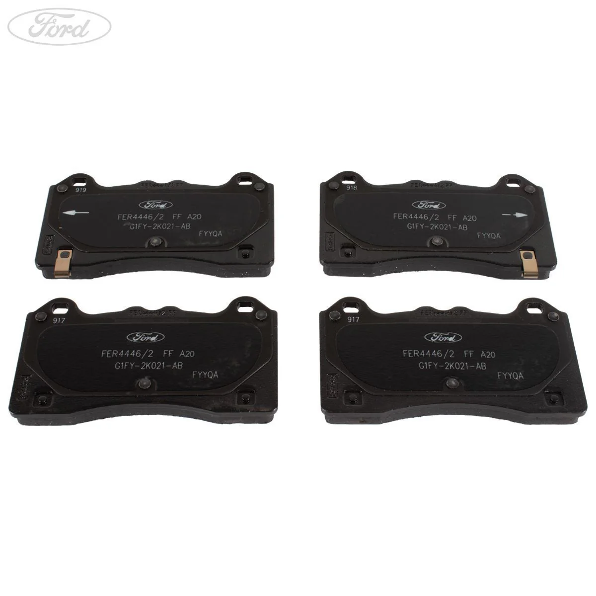 Juego de pastillas de freno del eje delantero originales para Ford Focus RS 2016-2019 2003984 - Image 6