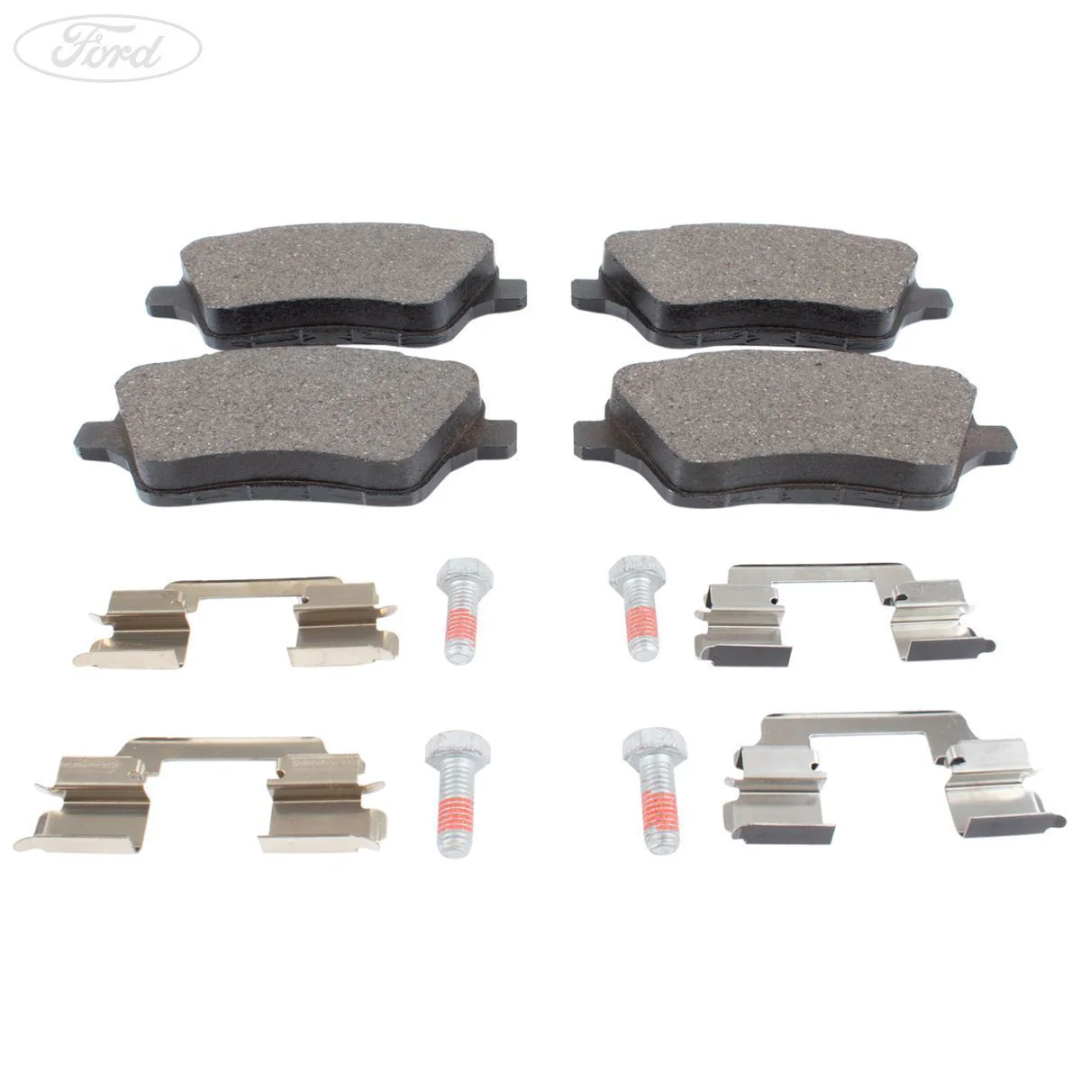 Juego de pastillas de freno delanteras originales para Ford B-Max Fiesta Transit Motorcraft 1848532 - Image 4