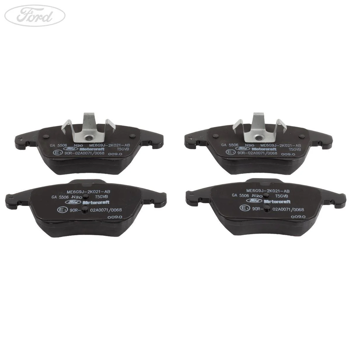 Juego de pastillas de freno delanteras originales para Ford Mondeo Galaxy 1.8 2.0 Motorcraft 1916756 - Image 3