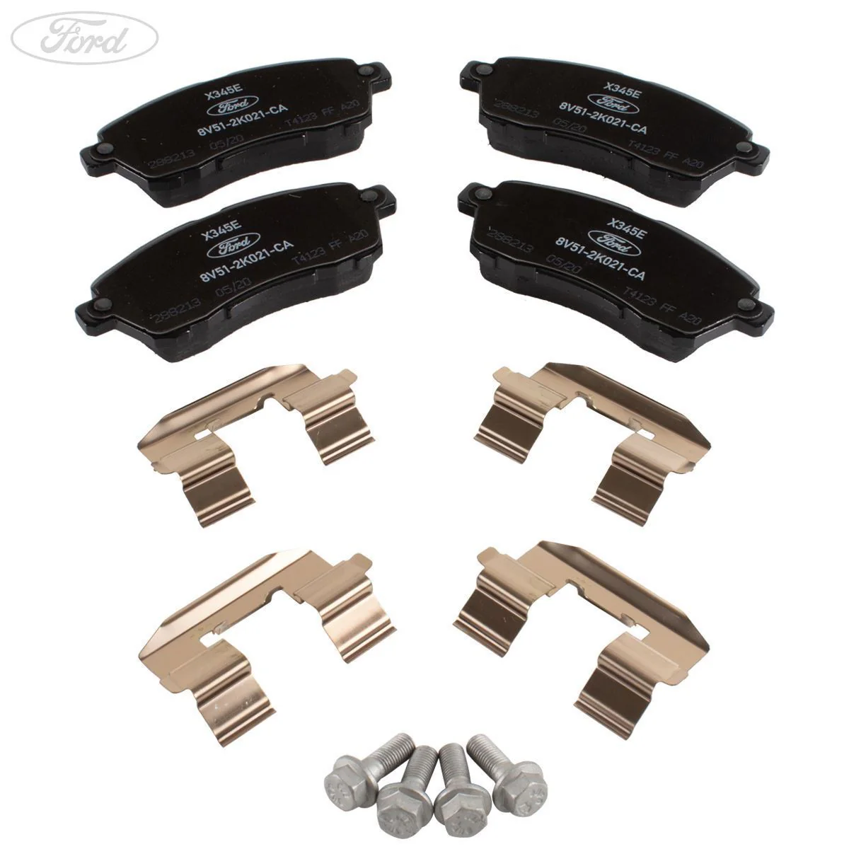 Juego de pastillas de freno delanteras para un eje originales para Ford Fiesta 2008-2016 1855307 - Image 2
