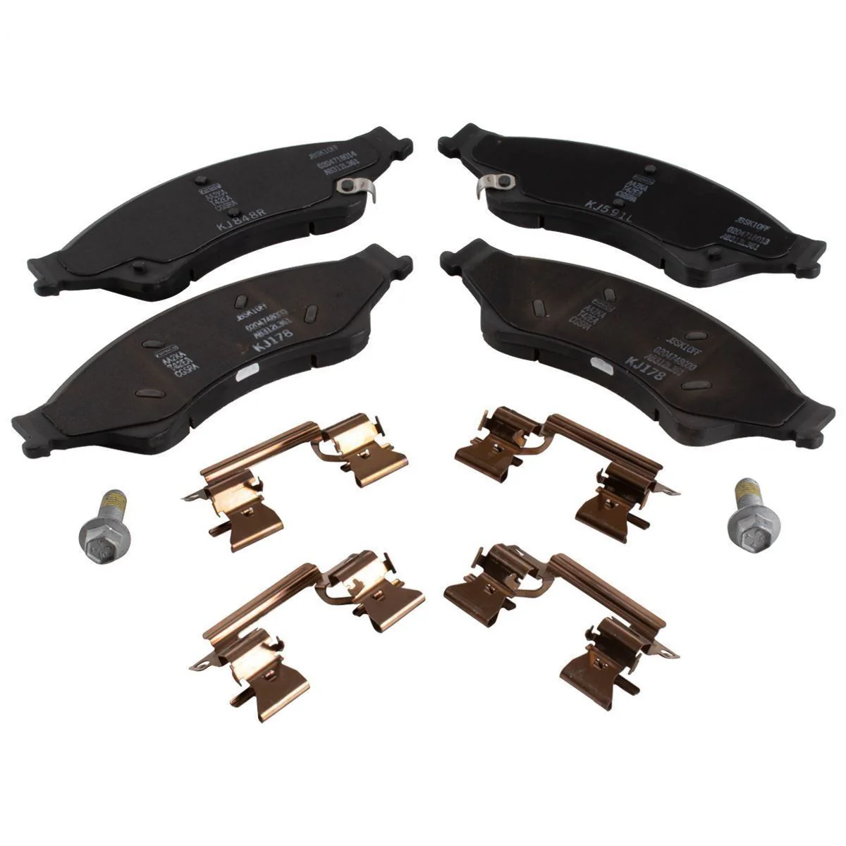 Juego de pastillas de freno delantero originales para Ford Ranger TKE TDCi de 2011 en adelante 1723538 - Image 2