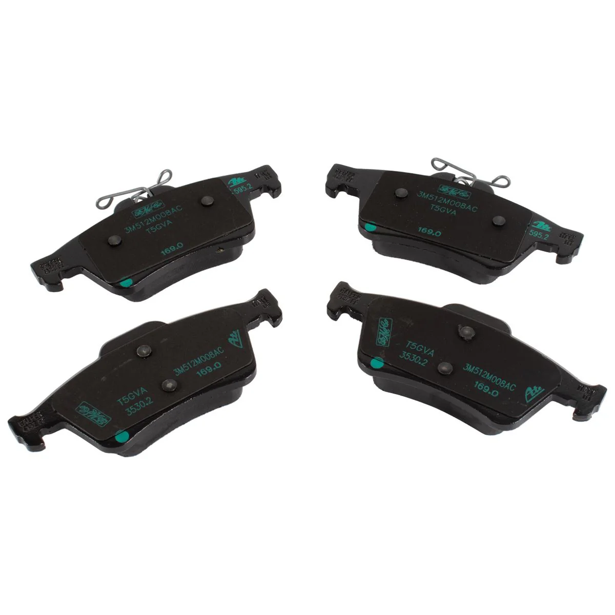 Juego de pastillas de freno para eje trasero original para Ford Focus C-Max 1.6 2.0 TDCi 1360254