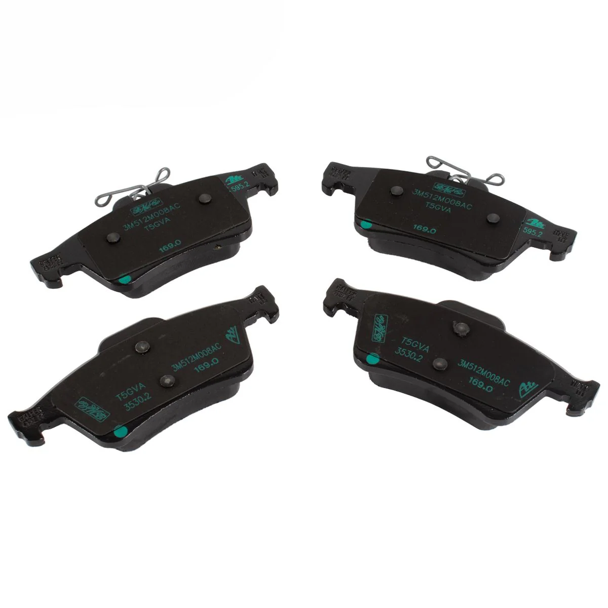 Juego de pastillas de freno para eje trasero original para Ford Focus C-Max 1.6 2.0 TDCi 1360254 - Image 7