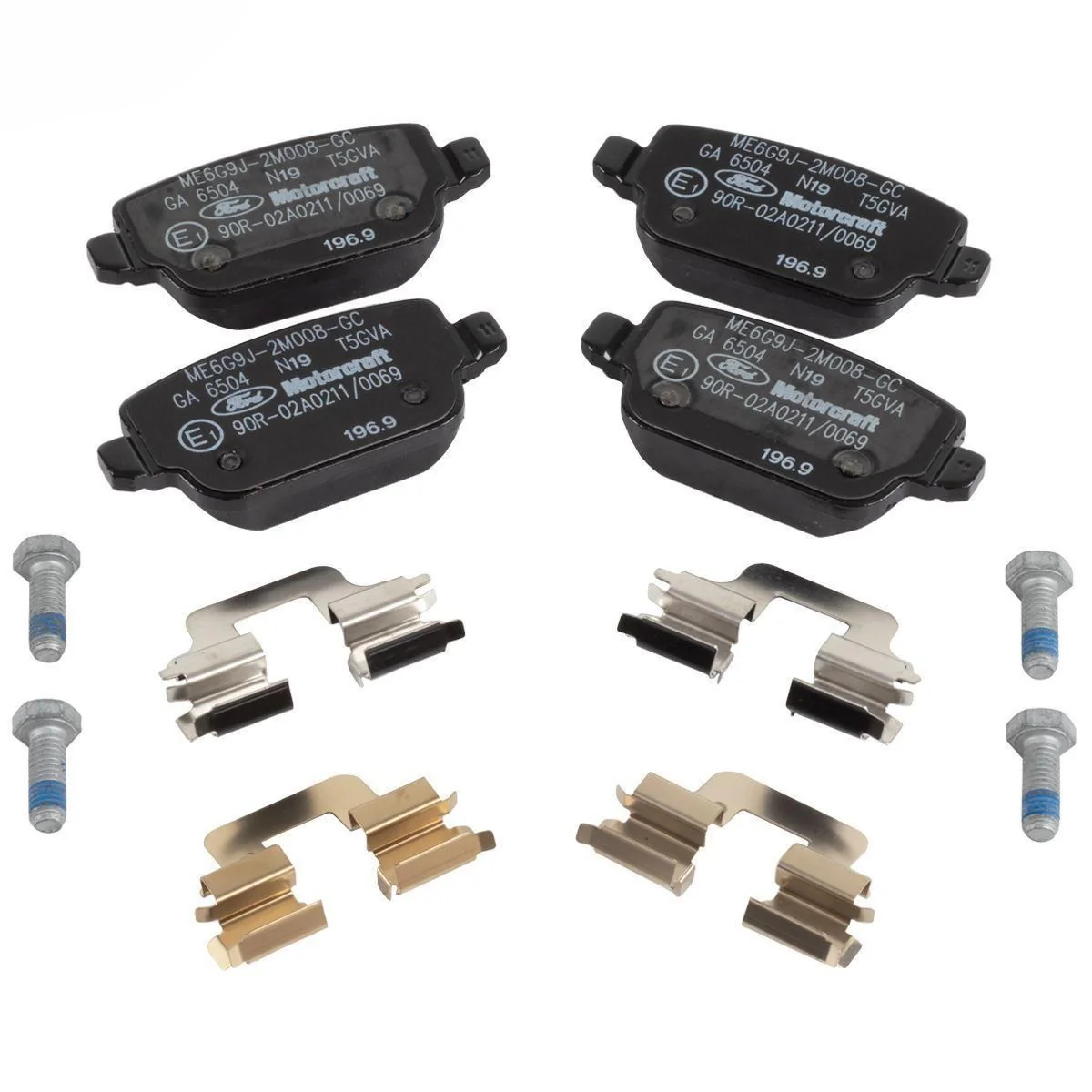 Juego de pastillas de freno traseras original Ford Kuga Motorcraft 2008 2012 1917249 - Image 6