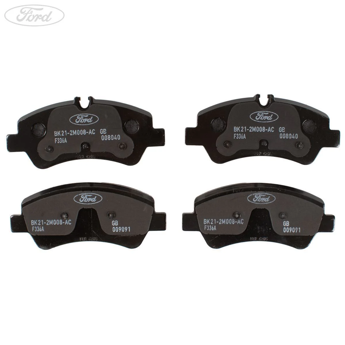 Juego de pastillas de freno traseras originales para Ford Transit Custom 2012- 1840037 - Image 3