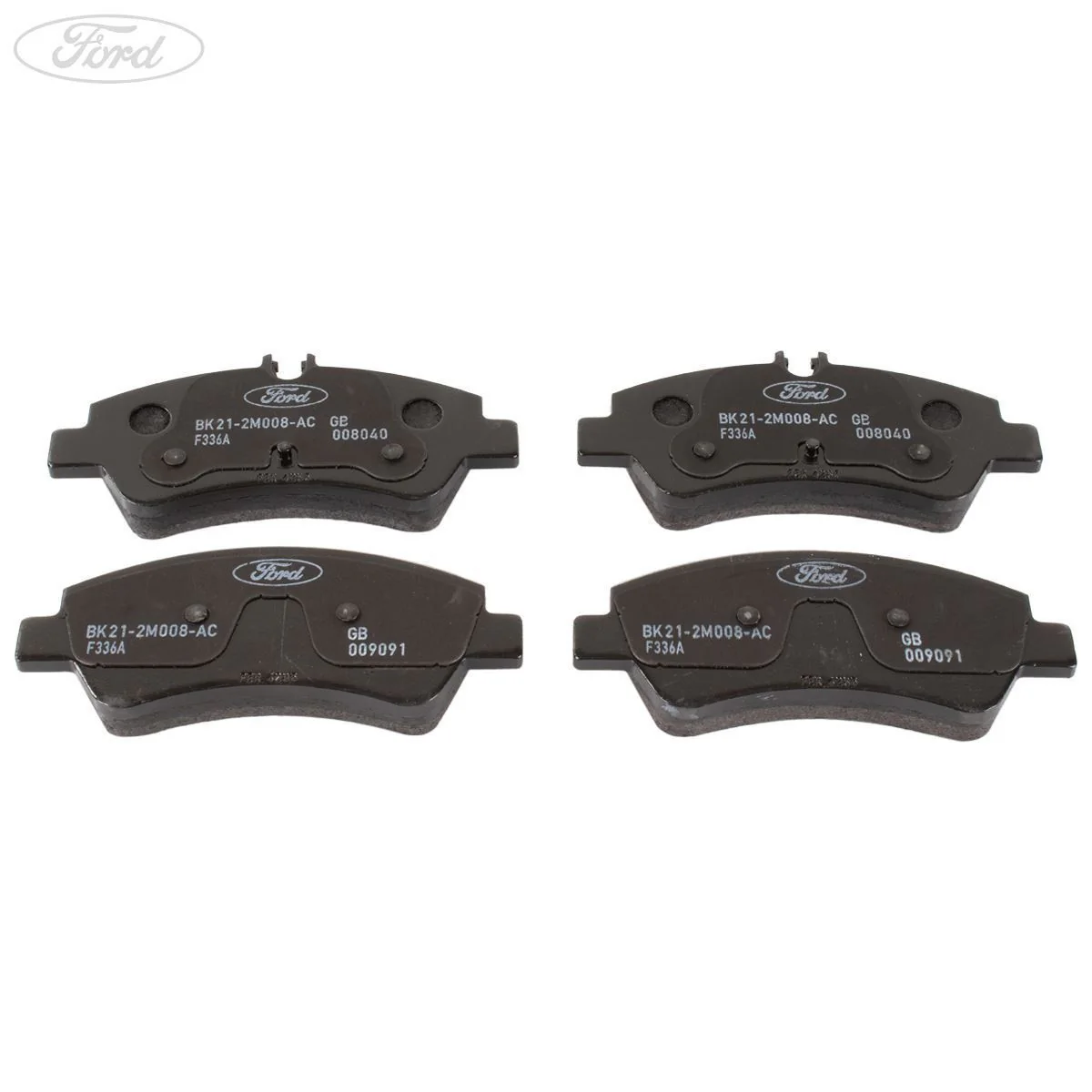 Juego de pastillas de freno traseras originales para Ford Transit Custom 2012- 1840037 - Image 5