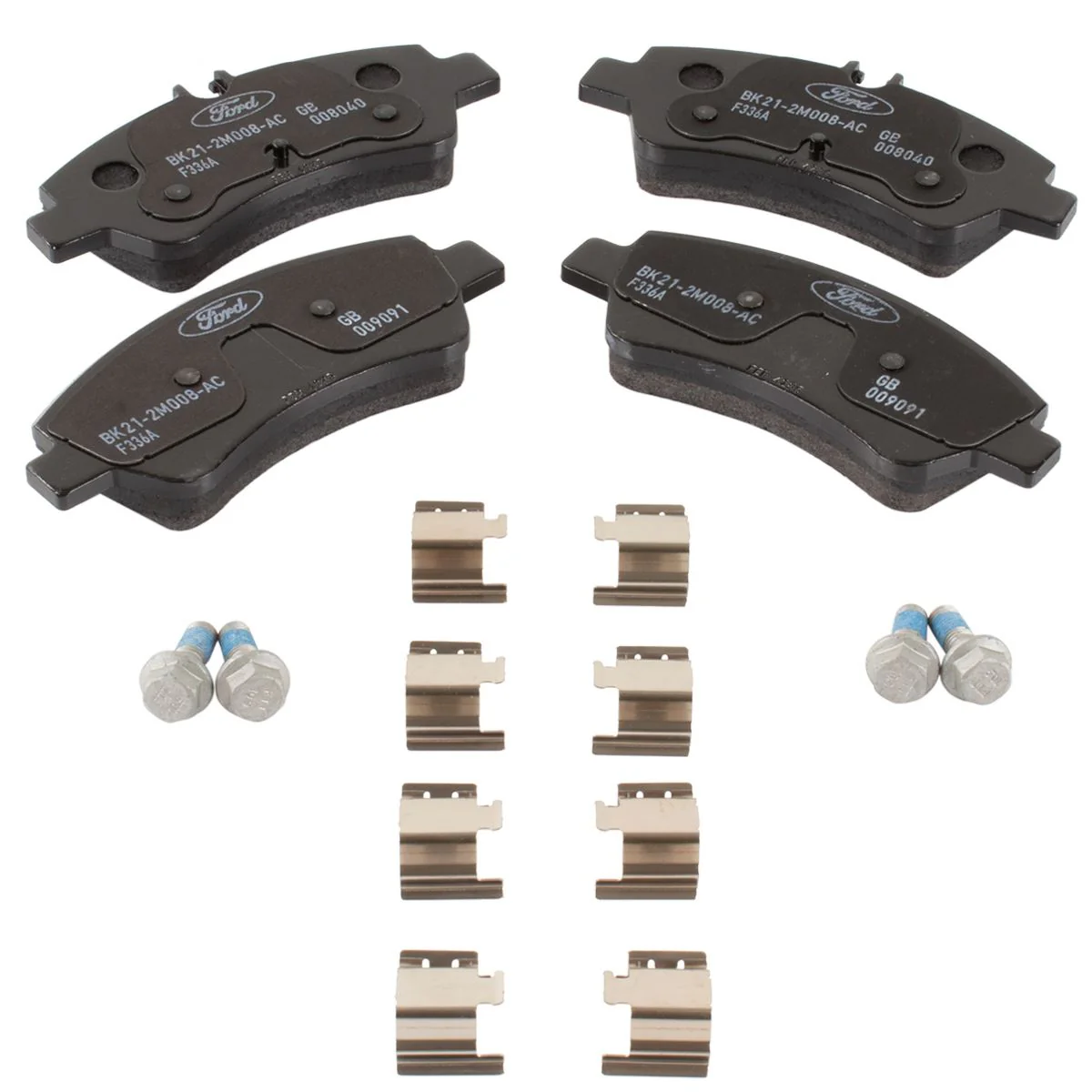 Juego de pastillas de freno traseras originales para Ford Transit Custom 2012- 1840037 - Image 6