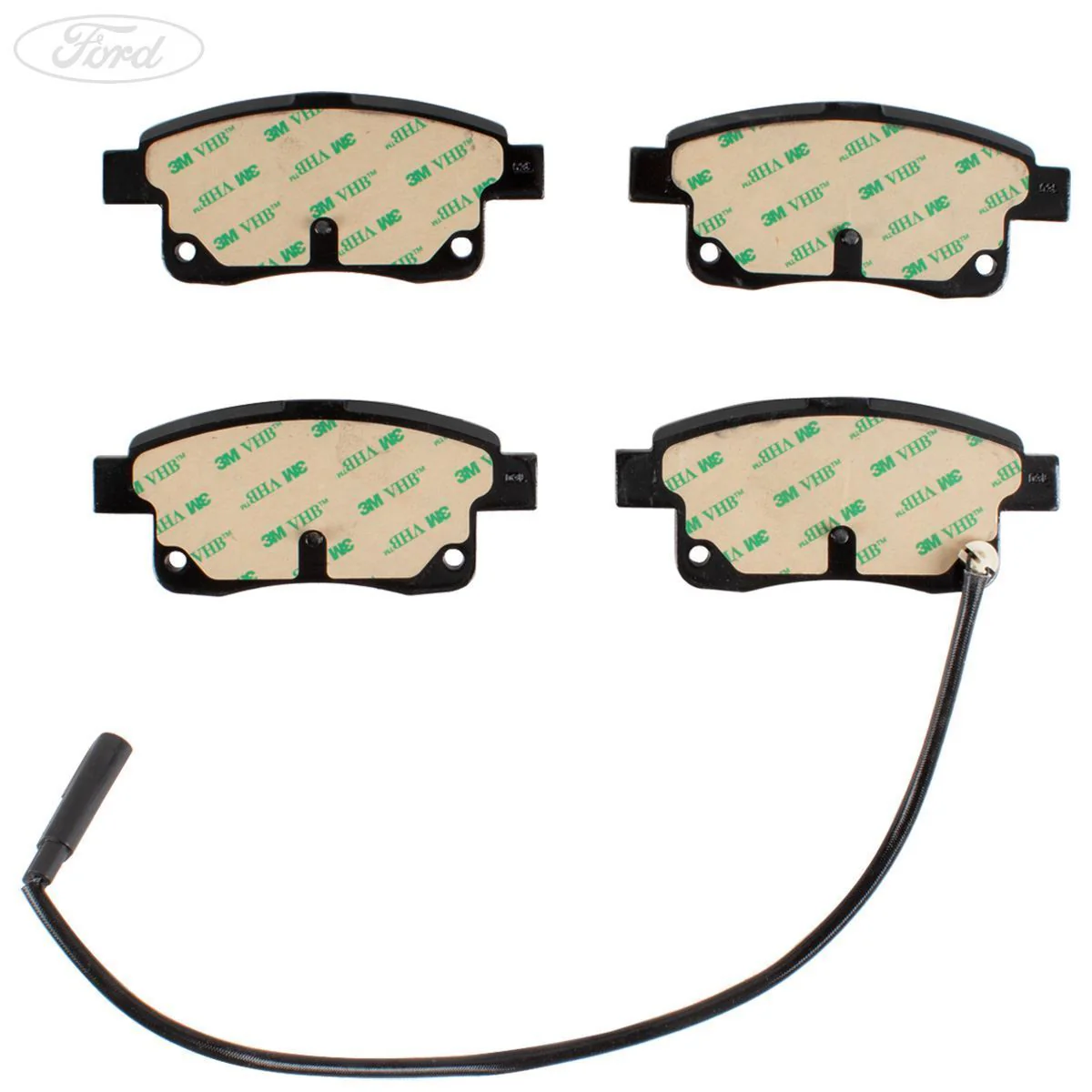 Juego de pastillas de freno trasero originales para Ford Transit Motorcraft 2006-2014 1852717 - Image 5