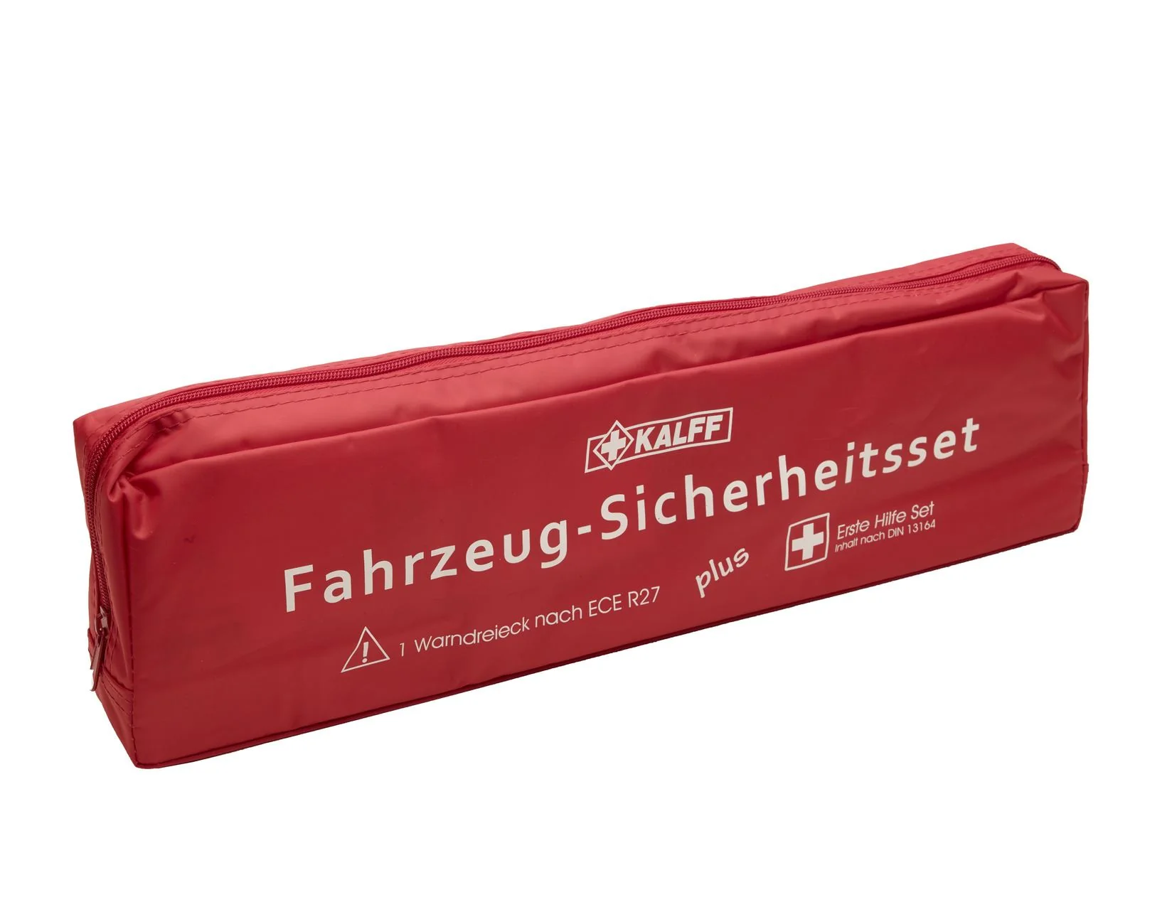 Original KAlff Pack de seguridad premium con botiquín de primeros auxilios y triángulo de advertencia en bolsa blanda 2646608 - Image 3
