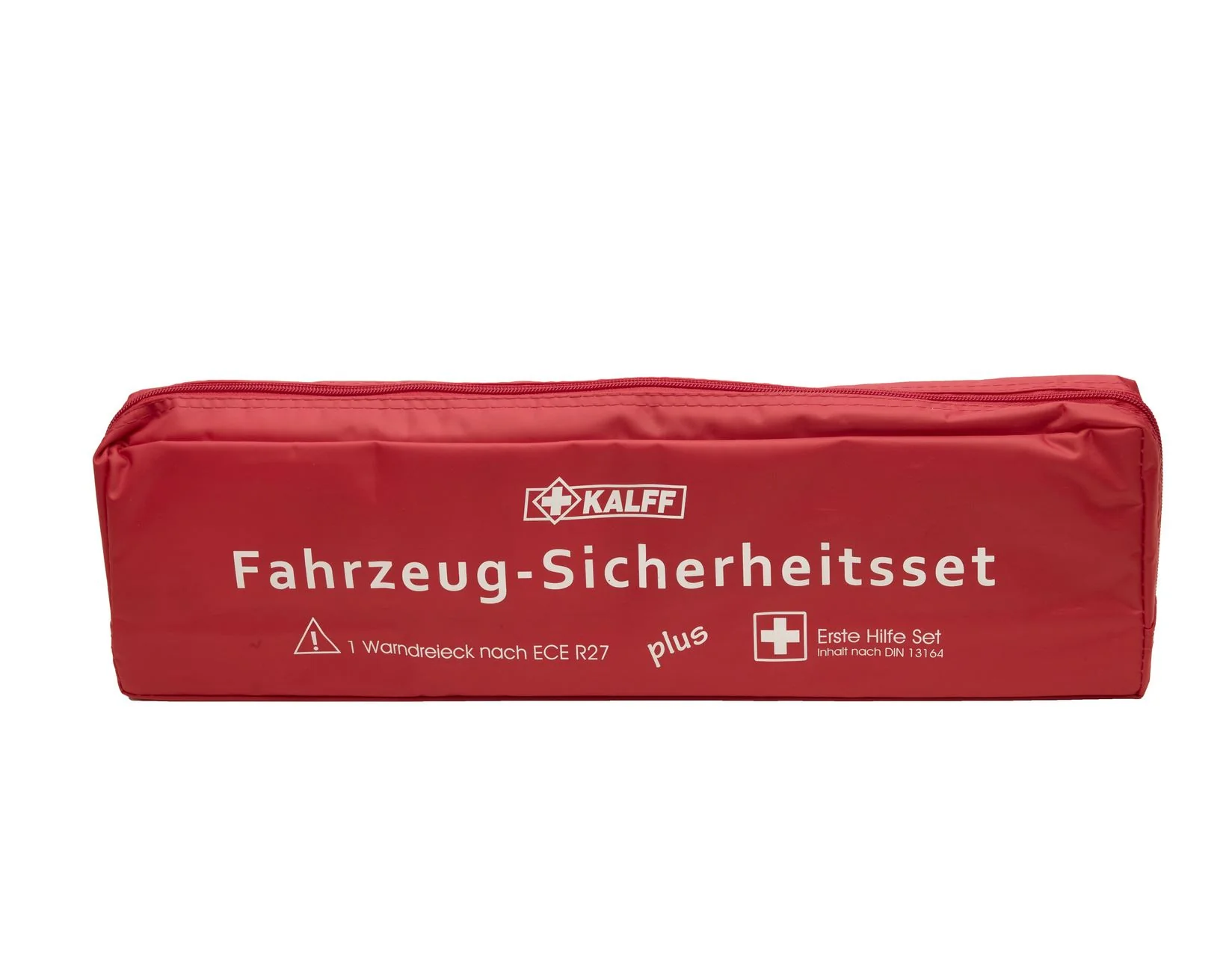 Original KAlff Pack de seguridad premium con botiquín de primeros auxilios y triángulo de advertencia en bolsa blanda 2646608 - Image 4
