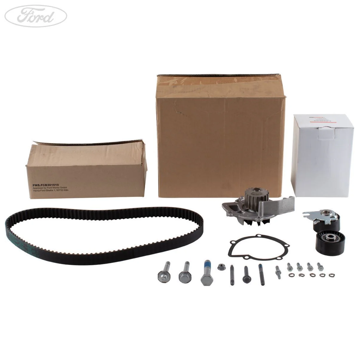Kit de bomba de agua y correa de distribución original para Ford Focus C-Max Galaxy S-Max Mondeo 1855732 - Image 10