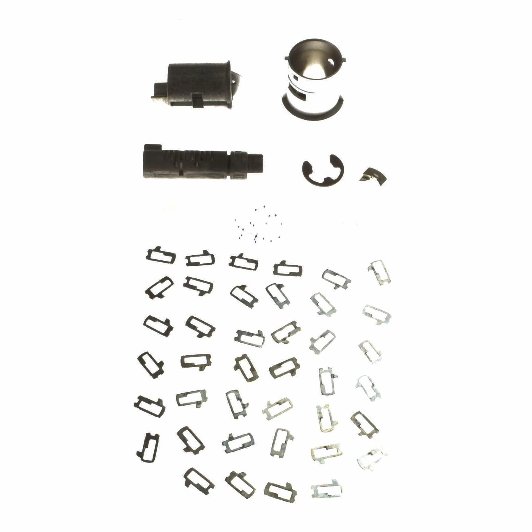 Kit de bombín de cerradura original para Ford C-Max Mondeo Galaxy S-Max Focus 2036863
