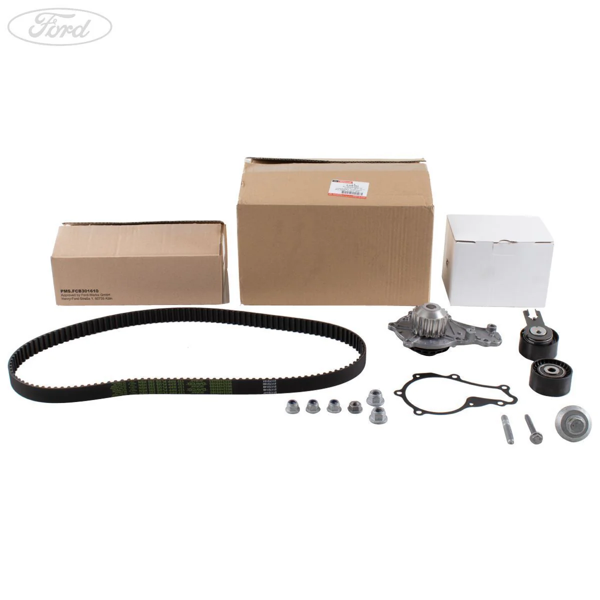 Kit de correa de distribución y bomba de agua originales para Ford Focus Fiesta 1.6 TDCi 2008683 - Image 9