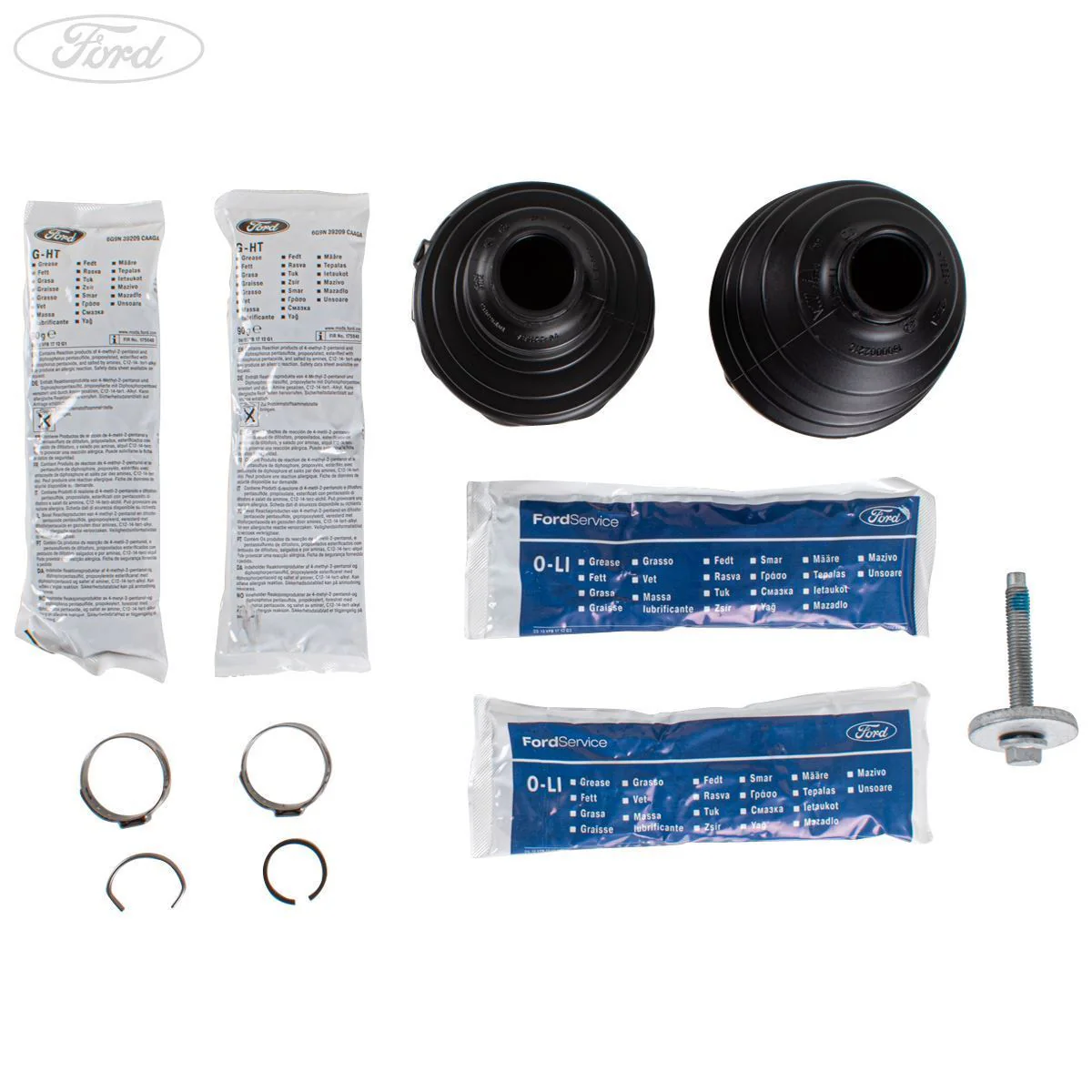 Kit de fuelle de junta homocinética exterior N/S (lado del conductor) original para Ford Mondeo S-Max Galaxy 2.2 Duratorq 1675010 - Image 7
