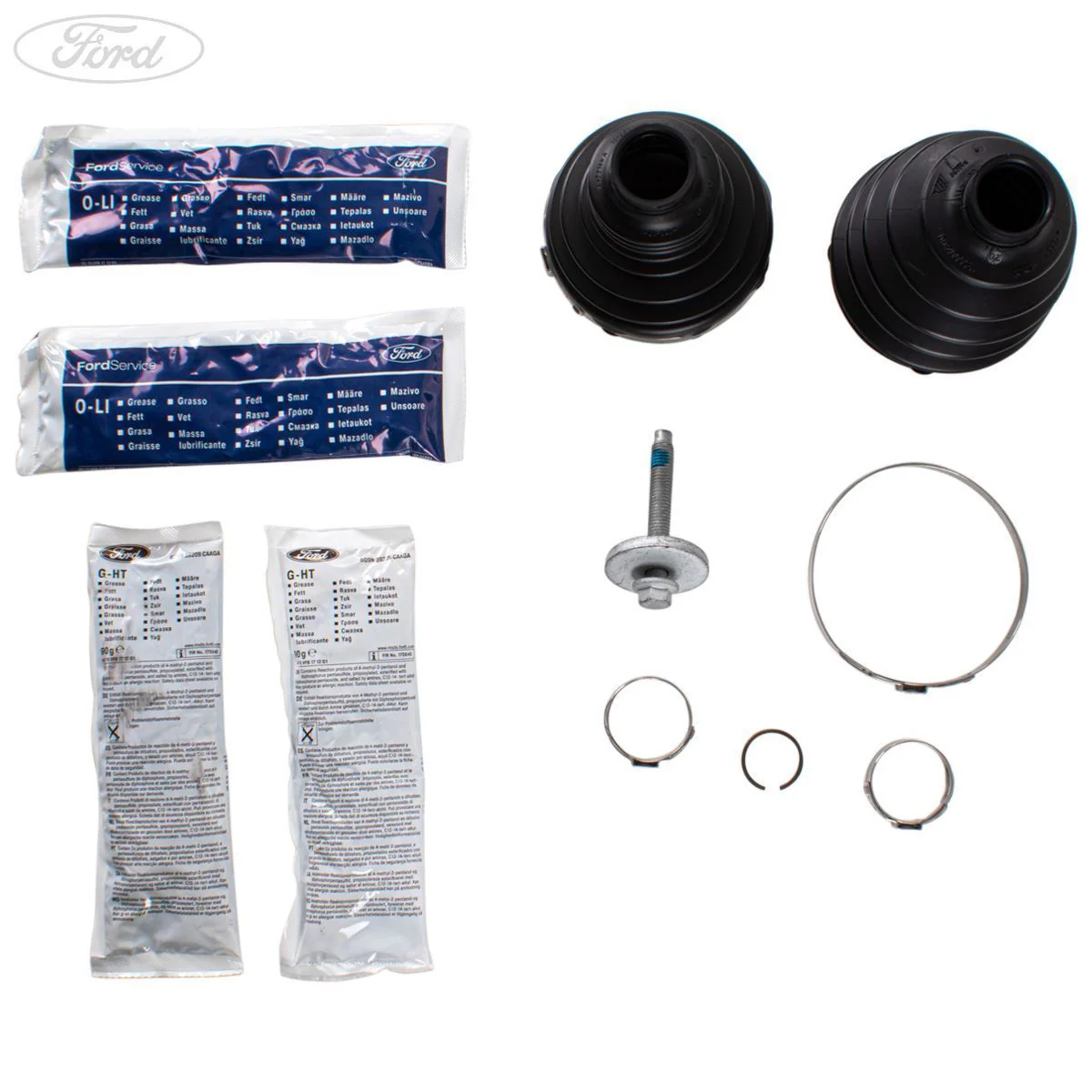Kit de fuelle de junta homocinética exterior O/S (lado del pasajero) original para Ford Mondeo S-Max Galaxy 2.2 Duratorq 1675011 - Image 7