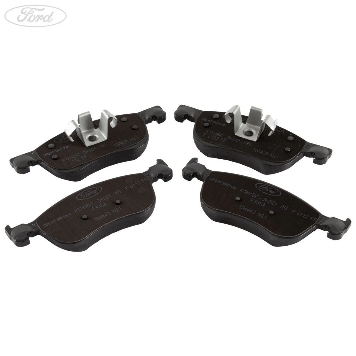 Kit de pastillas de freno delantero originales para Ford Fiesta (excepto ST y BEV) 2017-  2641074 - Image 2