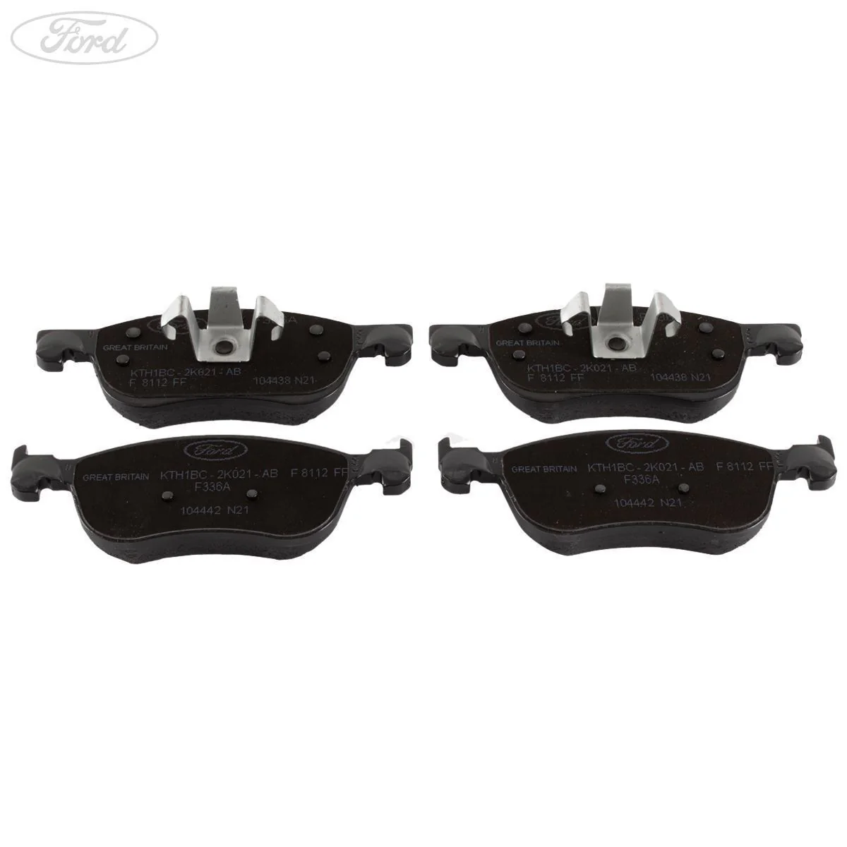 Kit de pastillas de freno delantero originales para Ford Fiesta (excepto ST y BEV) 2017-  2641074 - Image 4
