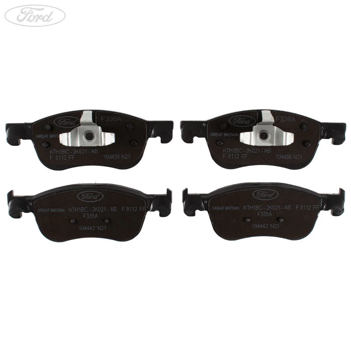 Kit de pastillas de freno delantero originales para Ford Fiesta (excepto ST y BEV) 2017-  2641074 - Image 5