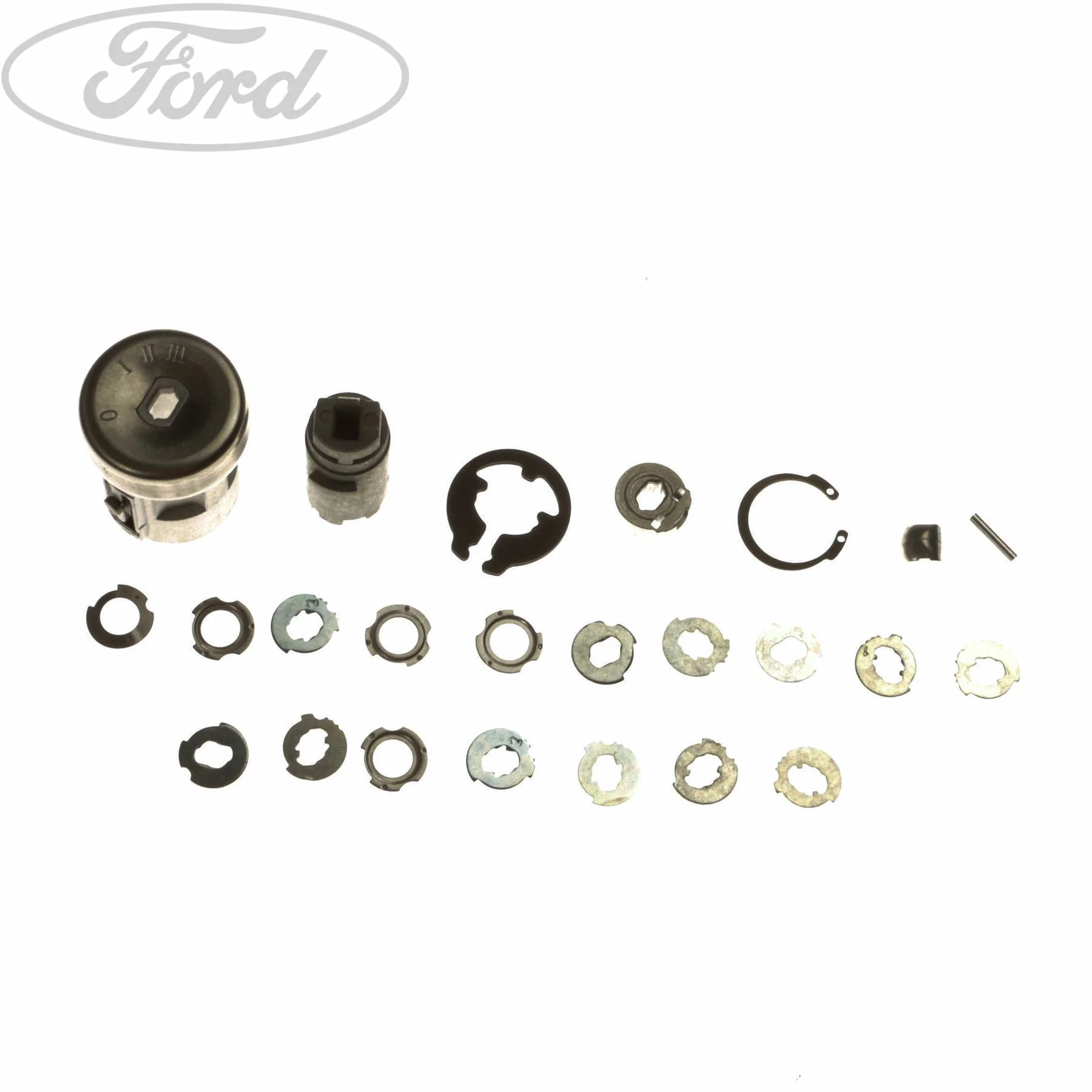 Kit de reparación para bombín de la cerradura de encendido de la columna de la dirección original para Ford Focus Mondeo Cougar 92-00 1022461 - Image 3