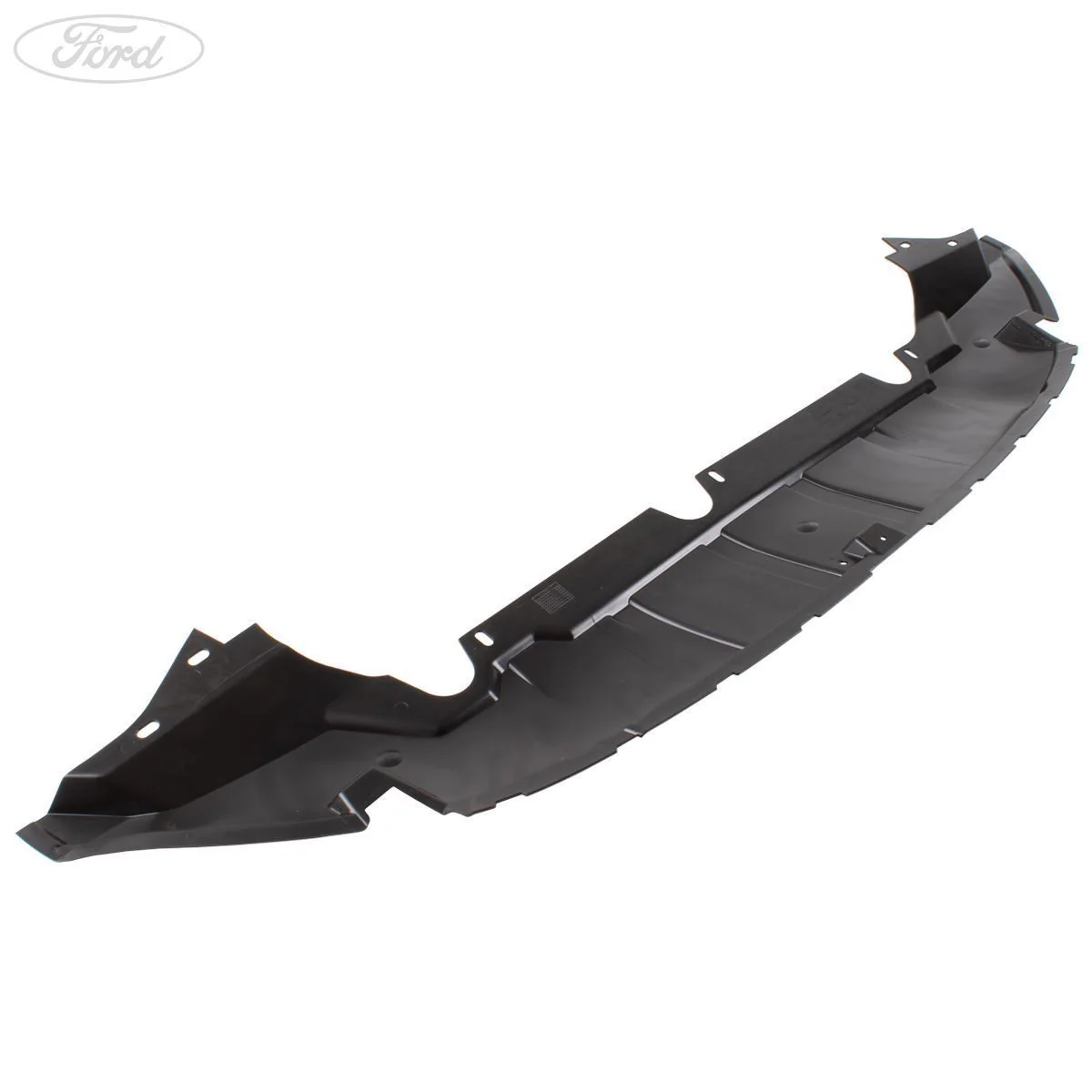 Ford Kuga 2008-12 Deflector Aire Parachoques Frontal Negro 1503598 - Image 2