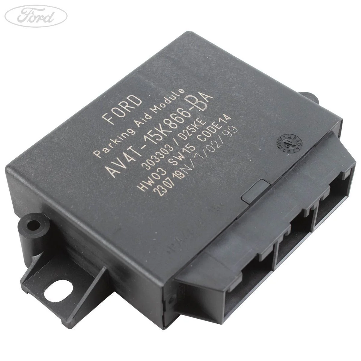 Ford Kuga 2008-2012 Módulo Ayuda Estacionamiento Negro 1715258