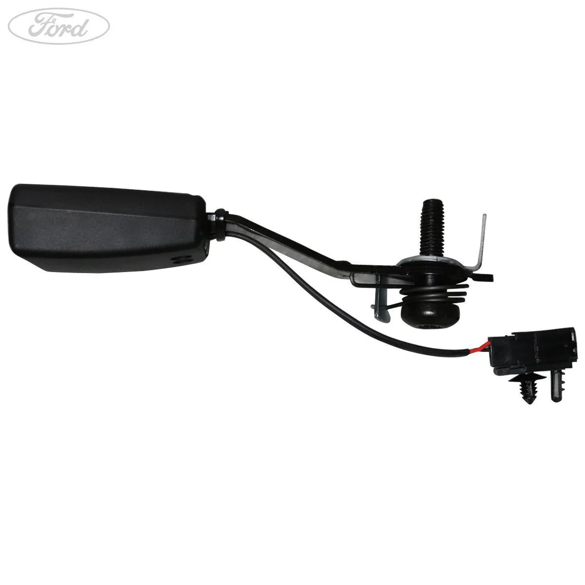Ford Kuga 12-20 Cinturón y Hebilla Derecho Negro 1787124 - Image 3