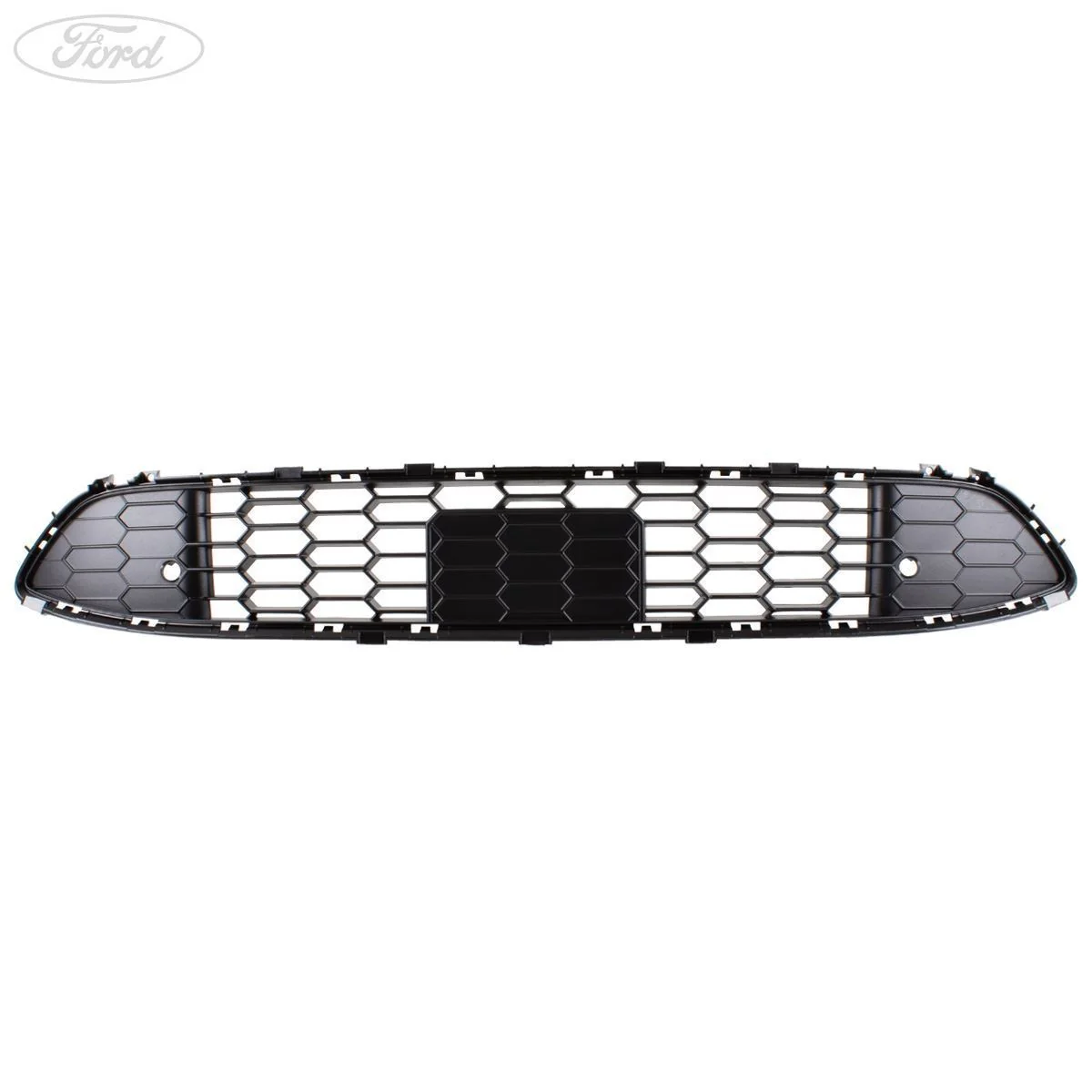 Ford Kuga 12-20 Parrilla Parachoques Superior Barras Cromo Negro 2548293 - Image 4