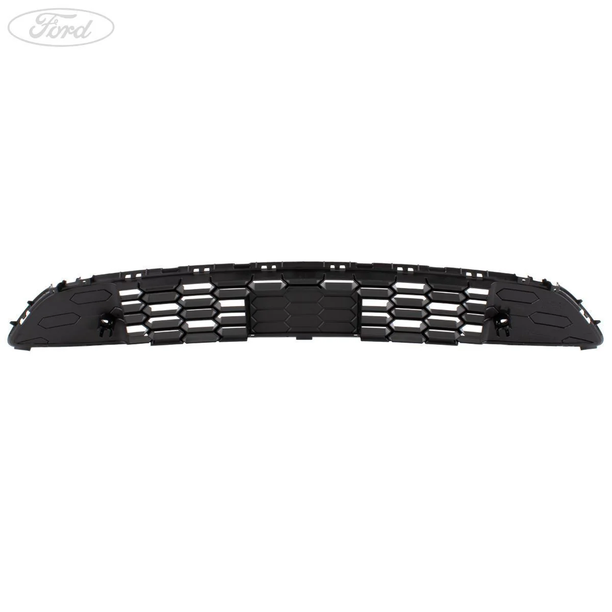 Ford Kuga 12-20 Parrilla Parachoques Superior Barras Cromo Negro 2548293 - Image 6
