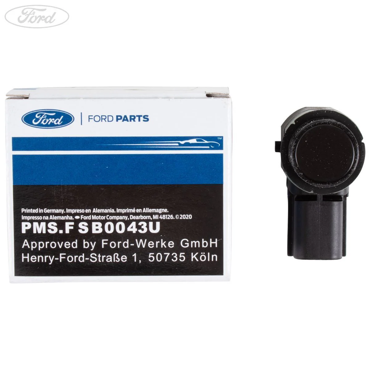 Ford Kuga 2012-2020 Sensor Estacionamiento Trasero Sin Pintar 1899718 - Image 5