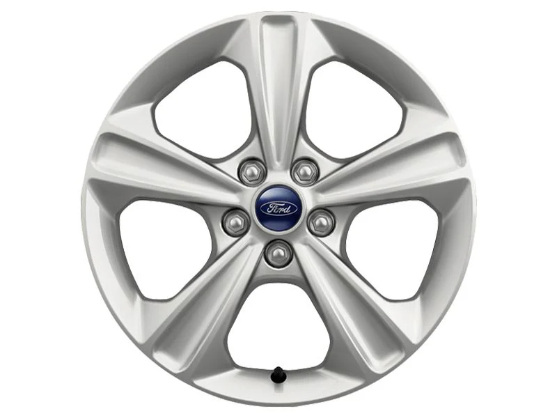 Kuga Llantas de aleación 17" diseño de 5 radios, en color plata brillante.