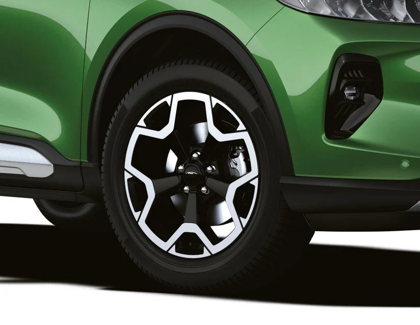 Kuga Llantas de aleación 18" Diseño de 5 radios en Y, en color negro absoluto mecanizado - Image 2
