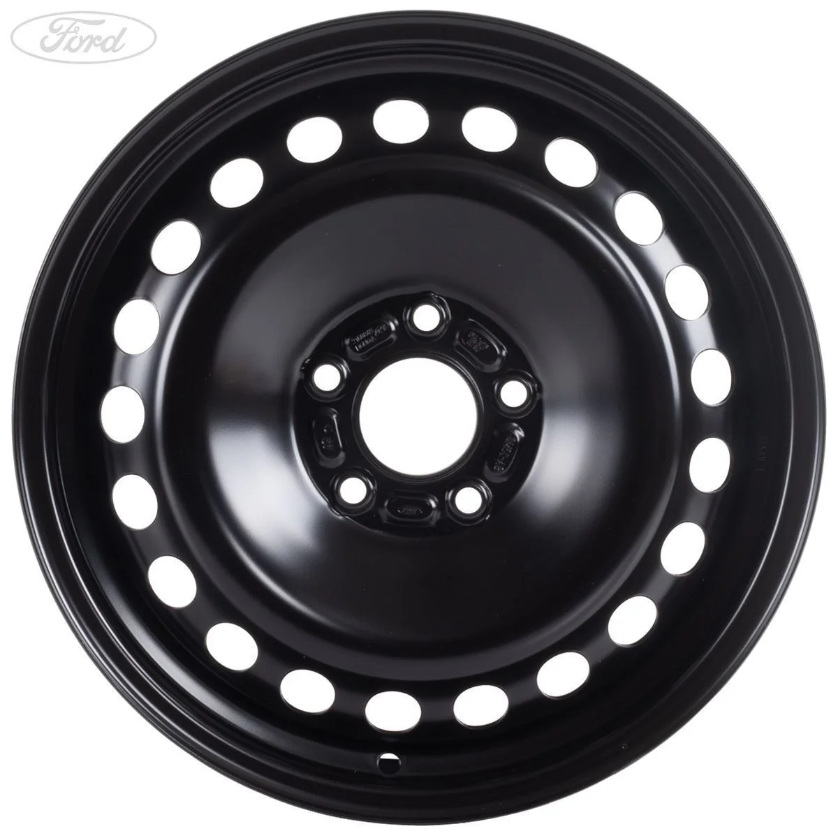 Llanta de acero 6.5Jx16" original para Ford Mondeo Focus C-Max Kuga Transit 2001389 - Image 3