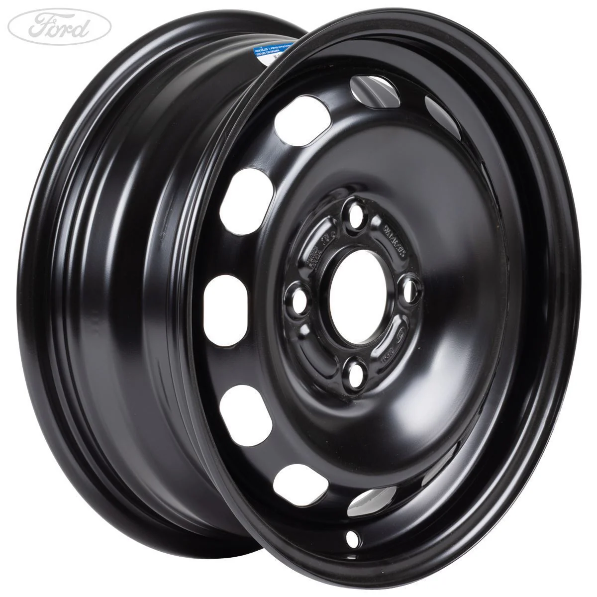 Llanta de acero de 14" 5.5Jx14 original para Ford Fiesta Fusion 1881868 - Image 2
