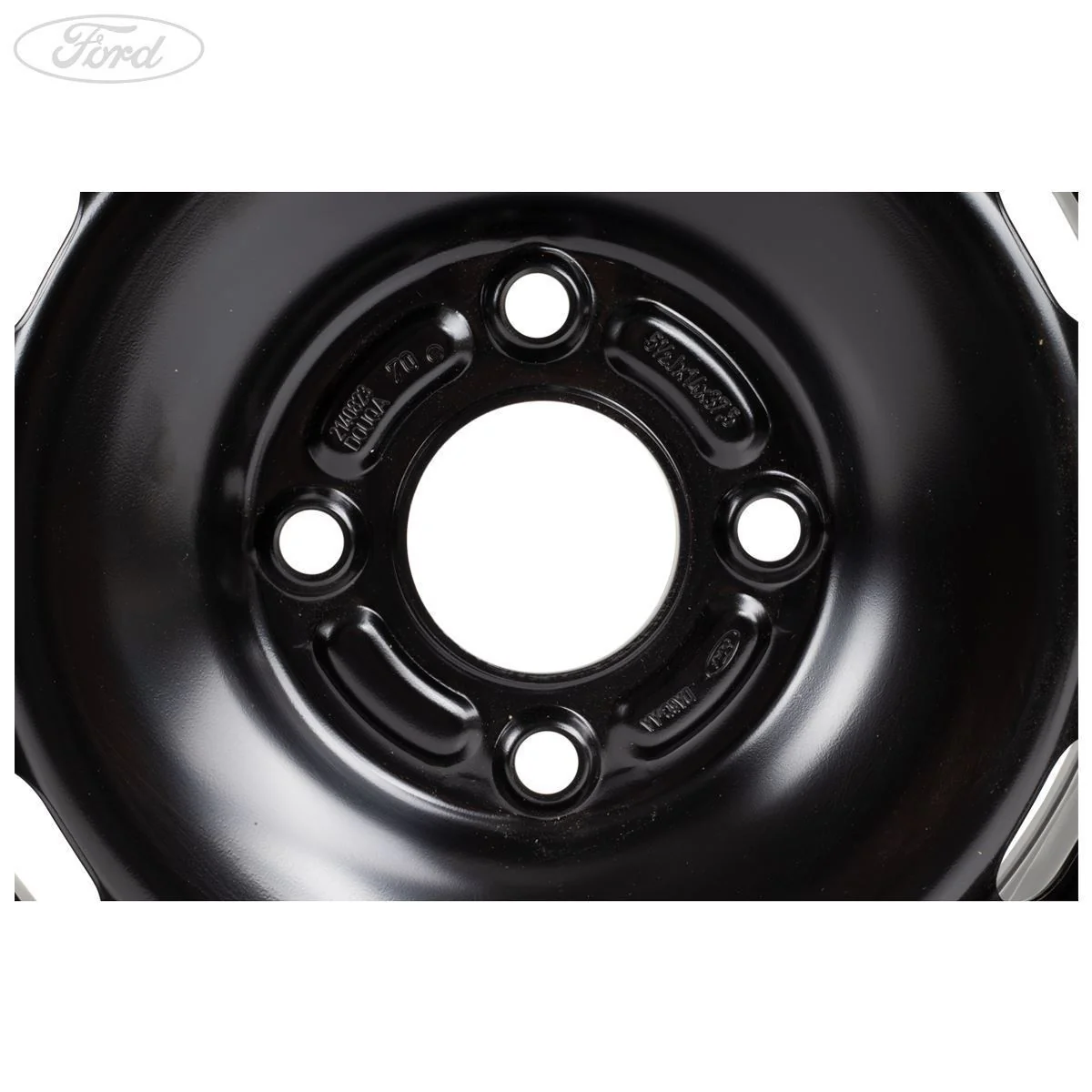 Llanta de acero de 14" 5.5Jx14 original para Ford Fiesta Fusion 1881868 - Image 3