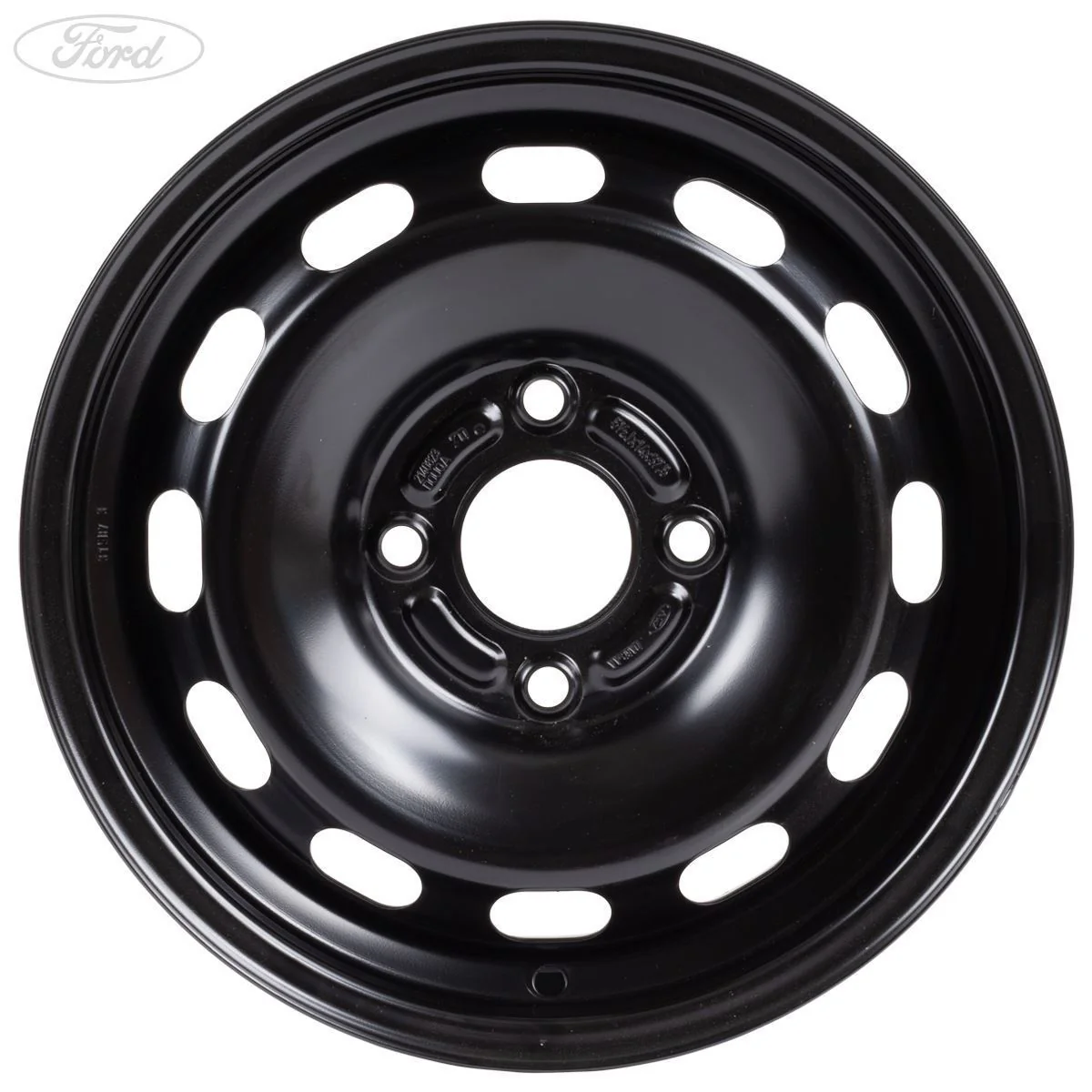 Llanta de acero de 14" 5.5Jx14 original para Ford Fiesta Fusion 1881868 - Image 4