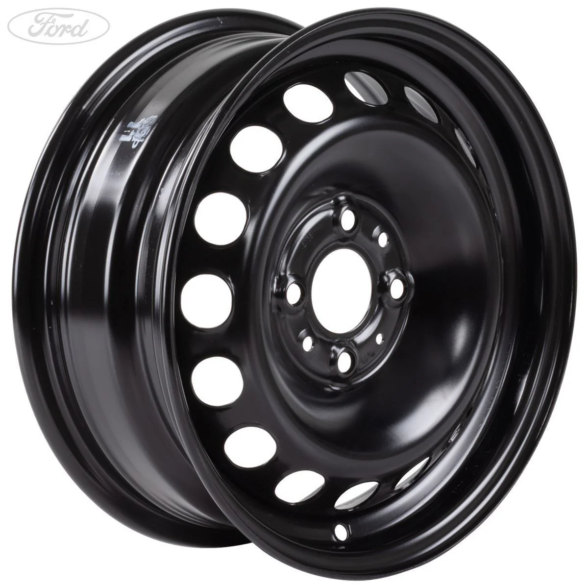 Llanta de acero negra de 14" 5.5x14 original para Ford KA 08-15 1675240 - Image 5