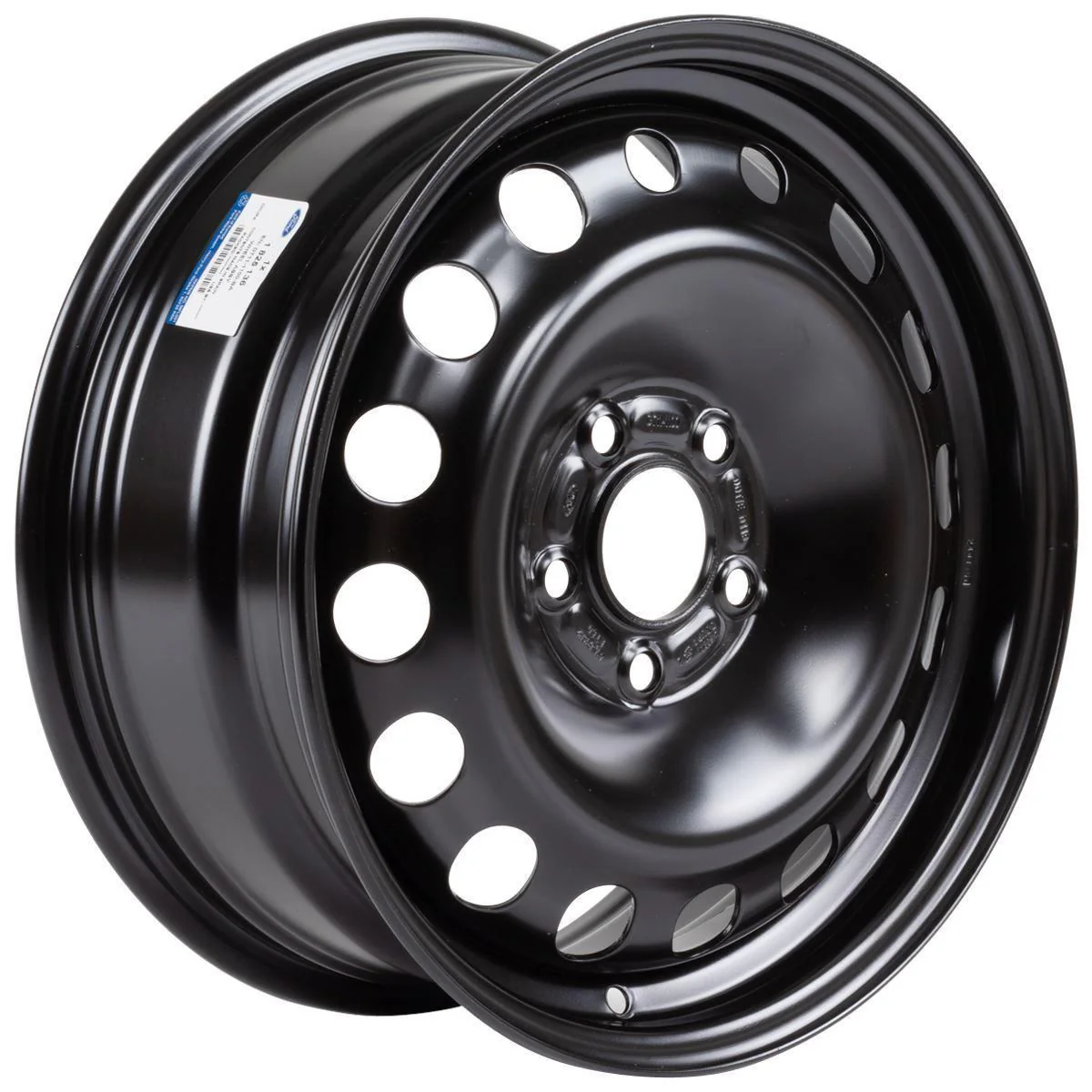 Llanta de acero negra de 16" 6.5x16 original para Ford Transit Tourneo Connect 13-18 1825136