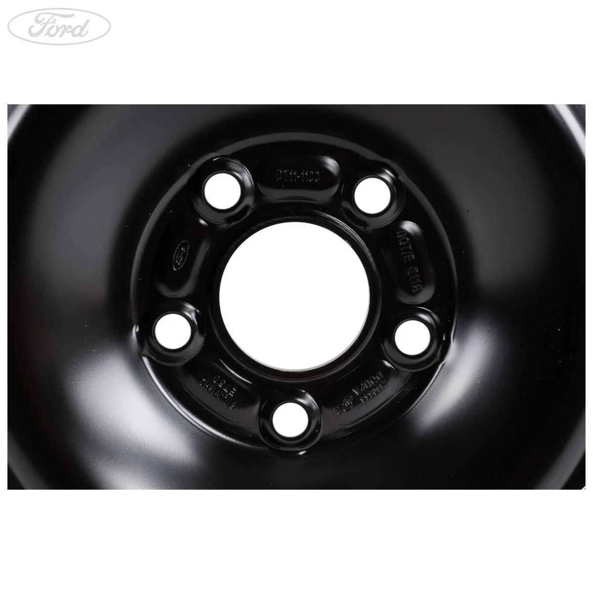 Llanta de acero negra de 16" 6.5x16 original para Ford Transit Tourneo Connect 13-18 1825136 - Image 5