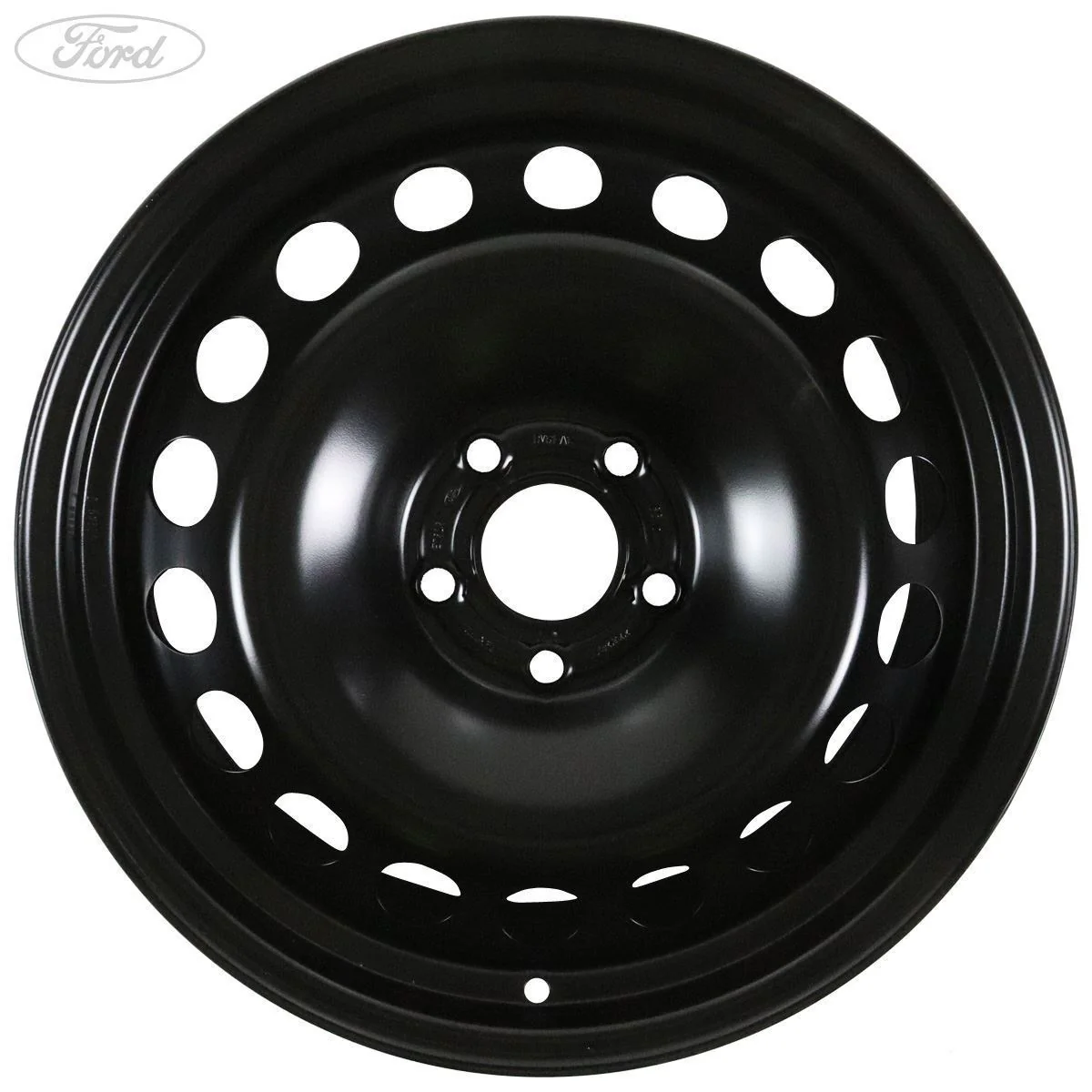 Llanta de acero negra de 17" 7.5Jx17 5x108 original para Ford Kuga 2012- 1867512 - Image 4