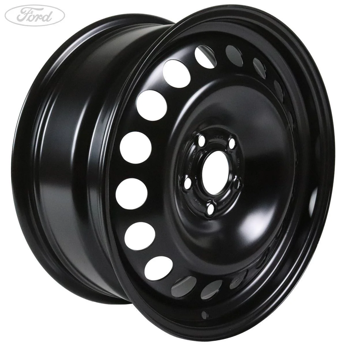 Llanta de acero negra de 17" 7.5Jx17 5x108 original para Ford Kuga 2012- 1867512 - Image 5