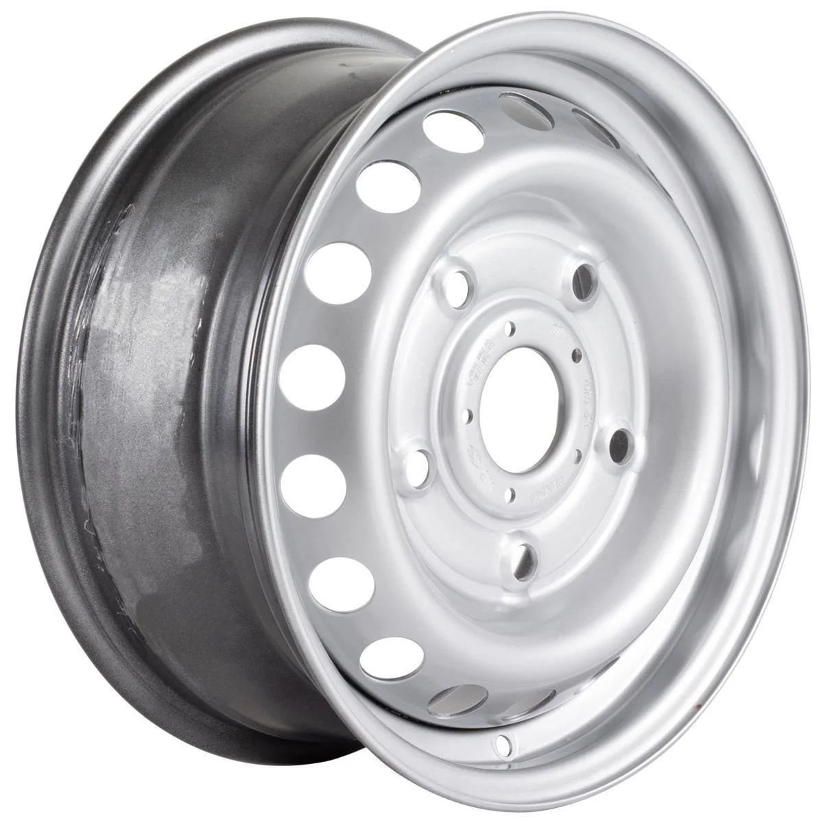 Llanta de acero plateada de 15" 6.5Jx15 original para Ford Transit Custom 1763872 - Image 2